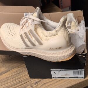 adidas UltraBoost Women's Sneakers - Cream Beige